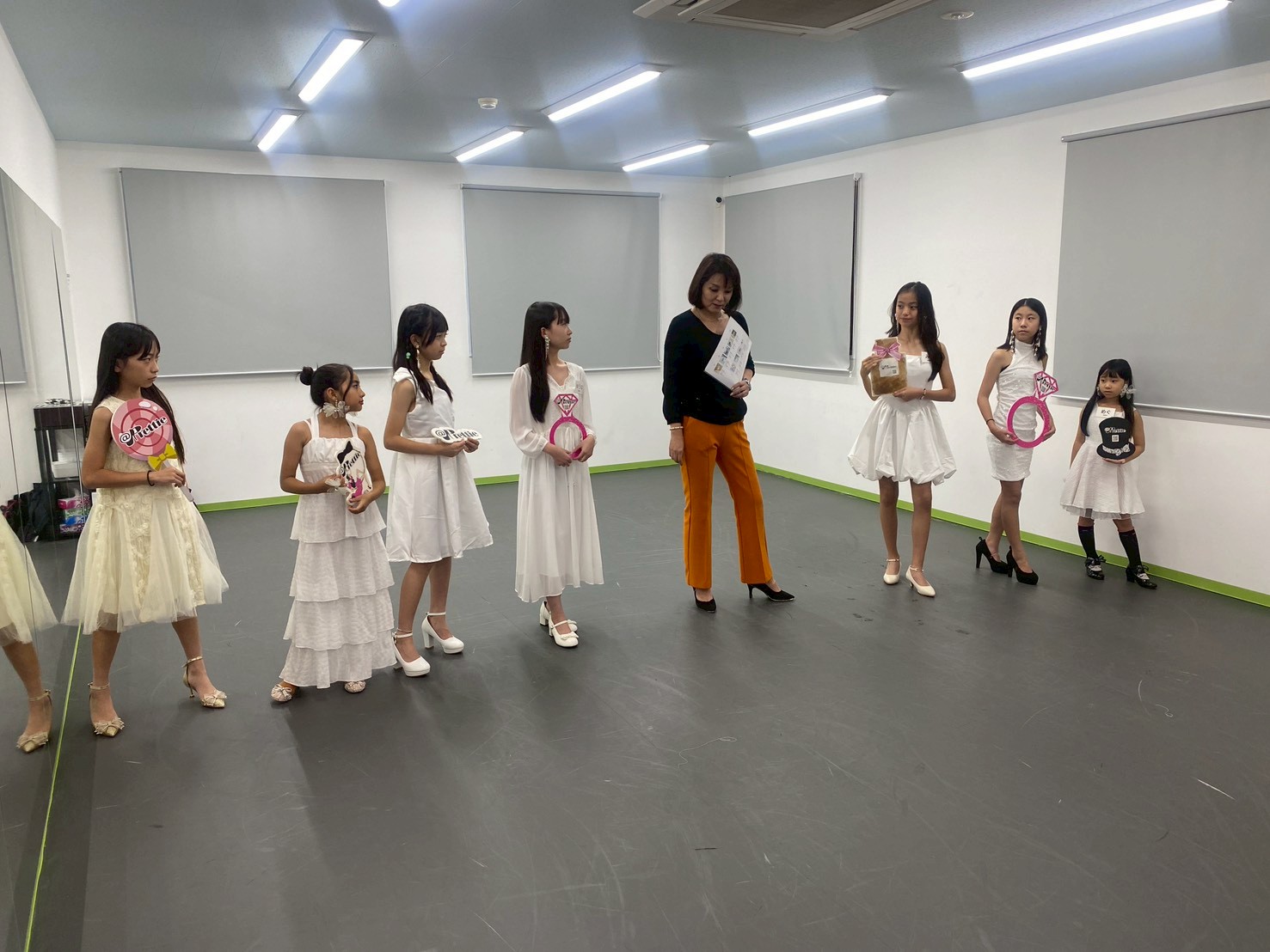 楽しく学ぶジュニアモデルレッスン